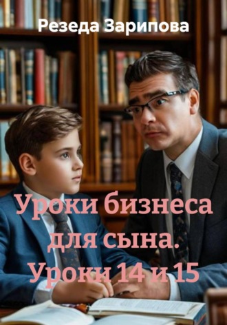 Обложка книги «Уроки бизнеса для сына. Уроки 14 и 15»