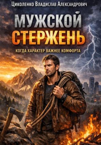 Обложка книги «Мужской стержень, когда характер важнее комфорта!»