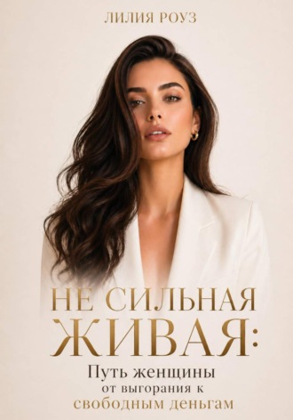 Обложка книги «Не сильная Живая: Путь женщины от выгорания к свободным деньгам»