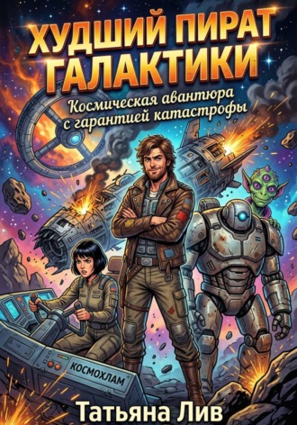 Обложка книги «Худший пират галактики»