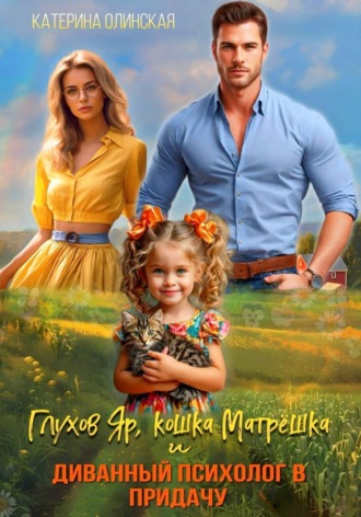 Обложка книги «Глухов Яр, кошка Матрёшка и диванный психолог в придачу»
