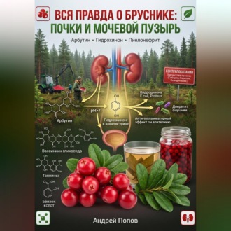 Обложка книги «Вся правда о бруснике: почки и мочевой пузырь»