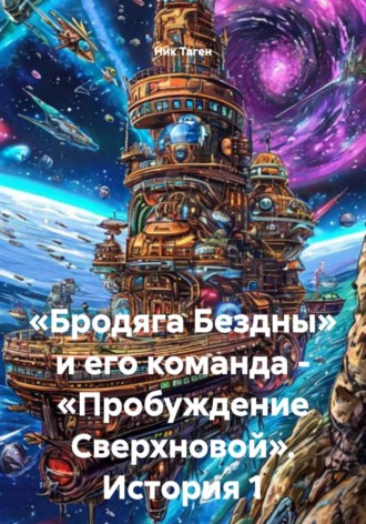 Обложка книги ««Бродяга Бездны» и его команда - «Пробуждение Сверхновой». История 1»
