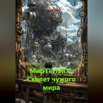 Обложка книги «Мир П.Л.М.С. Скелет чужого мира»