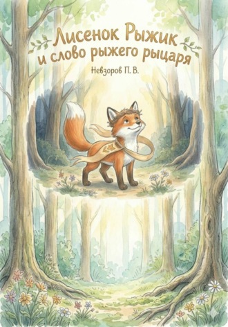 Обложка книги «Лисенок Рыжик и слово рыжего рыцаря»