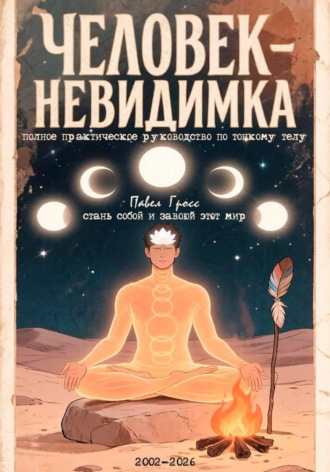 Обложка книги «ЧЕЛОВЕК-НЕВИДИМКА (полное практическое руководство по тонкому телу)»