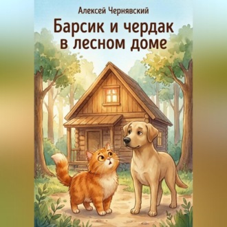Обложка книги «Барсик и чердак в лесном доме»