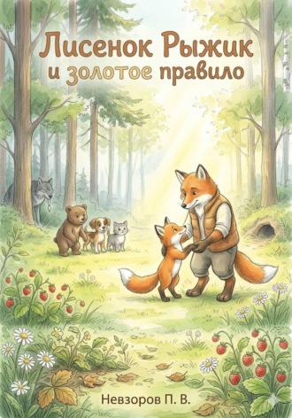 Обложка книги «Лисенок Рыжик и золотое правило»