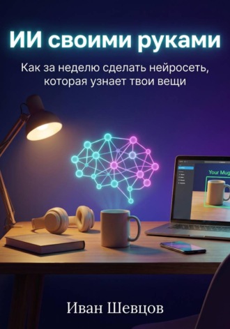 Обложка книги «ИИ своими руками. Как за неделю сделать нейросеть, которая узнает твои вещи»