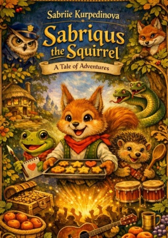 Обложка книги «Sabriqus the Squirrel: A Tale of Adventures»