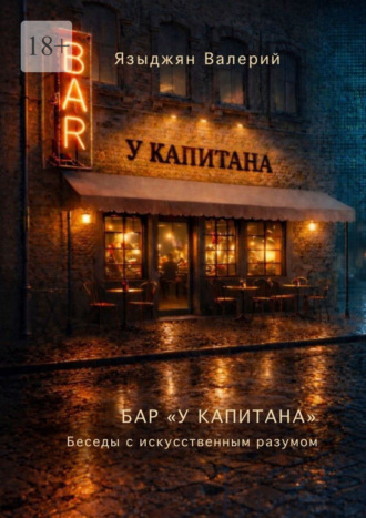 Обложка книги «Бар «У Капитана». Беседы с искусственным разумом»