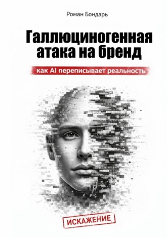 Обложка книги «Галлюциногенная атака на бренд. Как AI переписывает реальность»