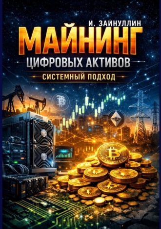 Обложка книги «Майнинг цифровых активов. Системный подход»