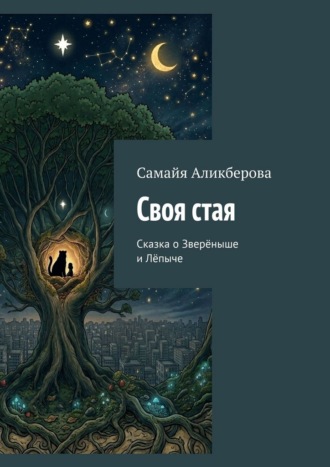 Обложка книги «Своя стая. Сказка о Зверёныше и Лёпыче»