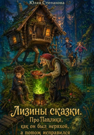 Обложка книги «Лизины сказки. Про Павлика, как он был неряхой, а потом исправился»