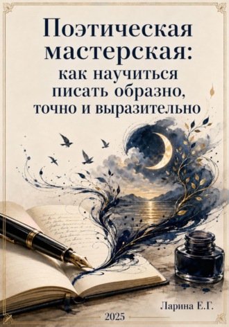 Обложка книги «Поэтическая мастерская: как научиться писать образно, точно и выразительно»