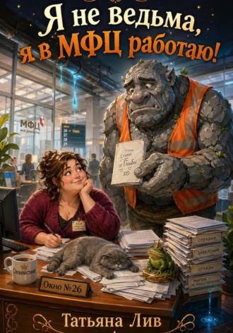 Обложка книги «Я не ведьма, я в МФЦ работаю!»