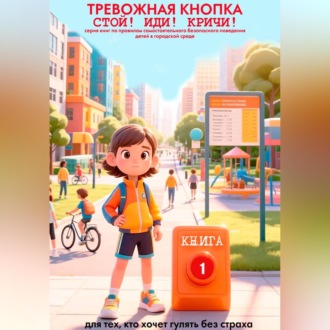 Обложка книги «ТРЕВОЖНАЯ КНОПКА. СТОЙ! ИДИ! КРИЧИ!»