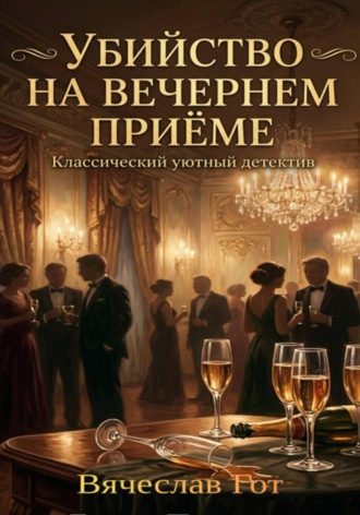 Обложка книги «Убийство на вечернем приёме»