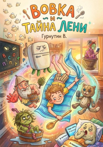 Обложка книги «Вовка и тайна лени»