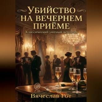 Обложка книги «Убийство на вечернем приёме»