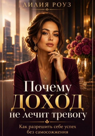 Обложка книги «Почему доход не лечит тревогу: Как разрешить себе успех без самосожжения»