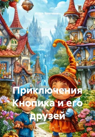 Обложка книги «Приключения Кнопика и его друзей»
