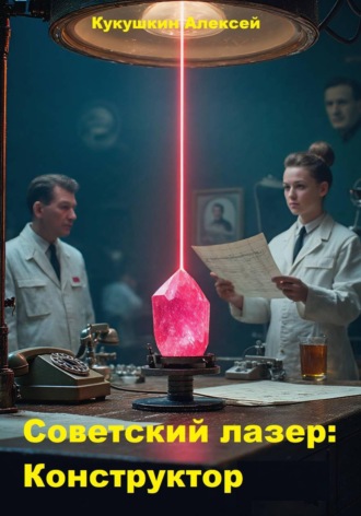 Обложка книги «Советский лазер: Конструктор»