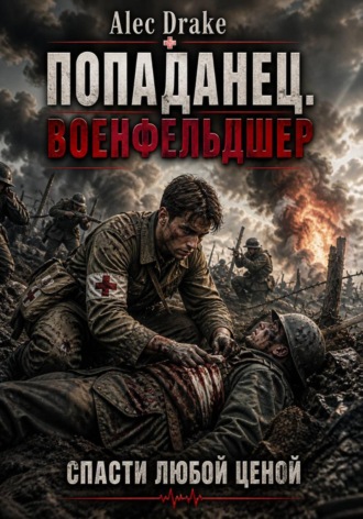 Обложка книги «Попаданец. Военфельдшер: Спасти любой ценой»