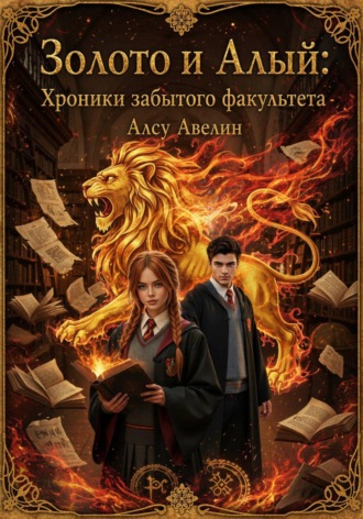 Обложка книги «Золото и Алые Хроники забытого факультета»