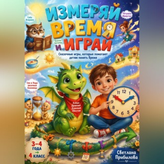 Обложка книги «Измеряй время и играй | Сказочные игры, которые помогают детям понять время»