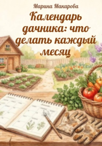 Обложка книги «Календарь дачника: что делать каждый месяц»
