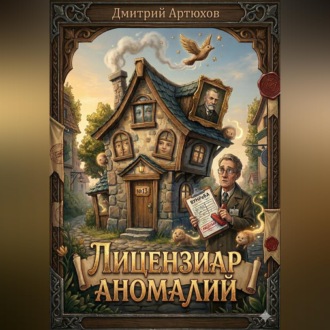 Обложка книги «Лицензиар Аномалий»