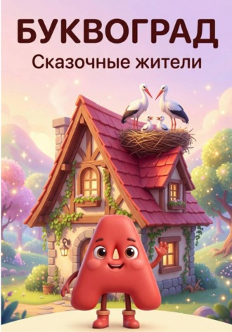 Обложка книги «История про букву А. Сказочный Буквоград: учим буквы играя»