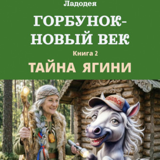 Обложка книги «Горбунок – новый век. Тайна Ягини. Книга 2»