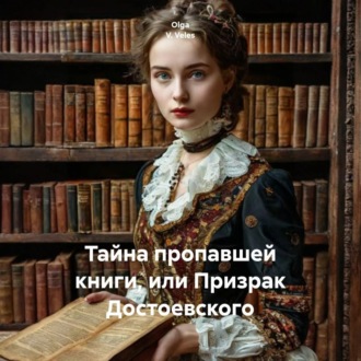 Обложка книги «Тайна пропавшей книги, или Призрак Достоевского»