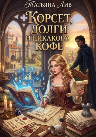Обложка книги «Корсет, долги и никакого кофе!»