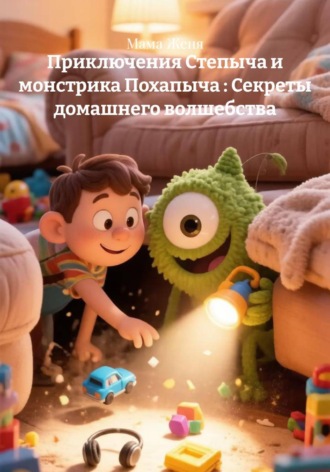 Обложка книги «Приключения Степыча и монстрика Похапыча : Секреты домашнего волшебства»