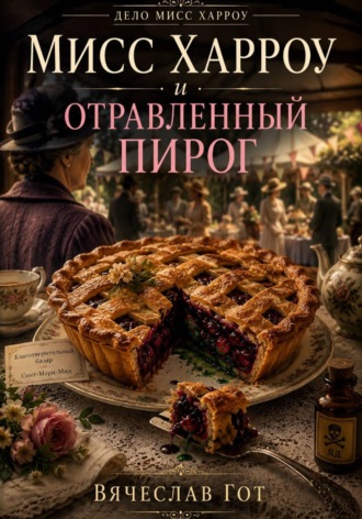Обложка книги «Мисс Харроу и отравленный пирог»