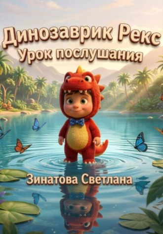 Обложка книги «Динозаврик Рекс. Урок послушания»