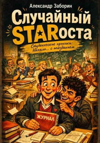 Обложка книги «Случайный starоста. Студенческие хроники: Начало... с опозданием»