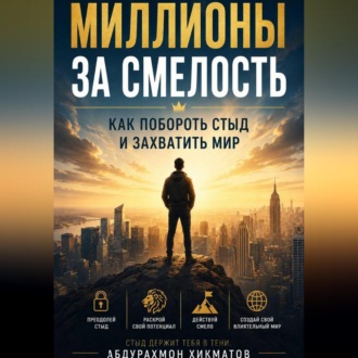 Обложка книги ««Миллионы за смелость» Как побороть стыд и захватить мир»