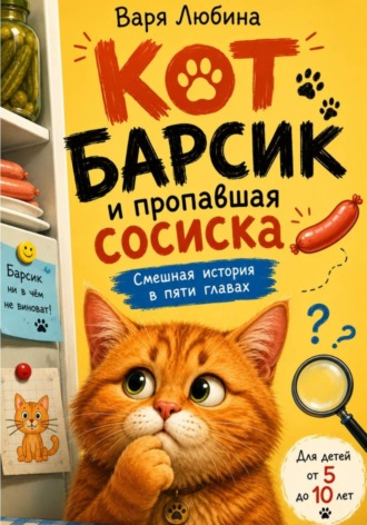 Обложка книги «Кот Барсик и пропавшая сосиска»