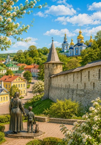 Обложка книги «Кума on tour: Псковская земля. Печоры»