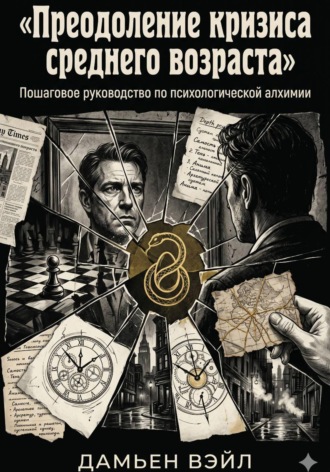 Обложка книги «Преодоление кризиса среднего возраста: Пошаговое руководство по психологической алхимии»