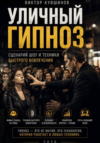 Обложка книги «Уличный гипноз»