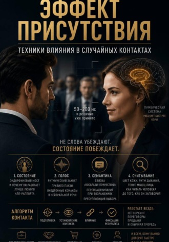 Обложка книги «Техники влияния в случайных контактах»