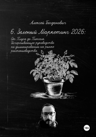 Обложка книги «6. Зеленый Маркетинг 2026: От Плуга до Пикселя. Исчерпывающее руководство по доминированию на рынке растениеводства»