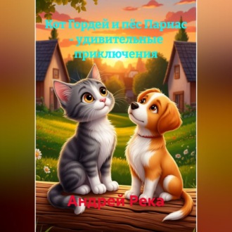 Обложка книги «Кот Гордей и пёс Парнас - удивительные приключения»