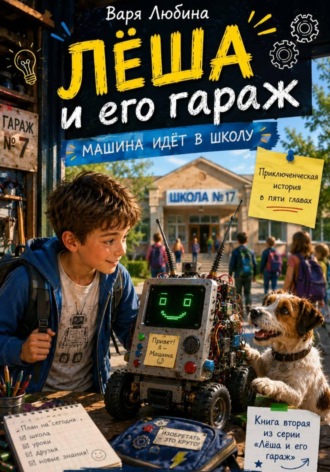 Обложка книги «Лёша и его гараж: Машина идёт в школу»